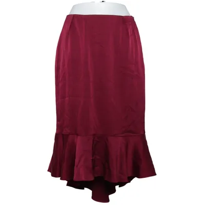 Långkjol (Röd) från Kaliko Acetat, Polyester