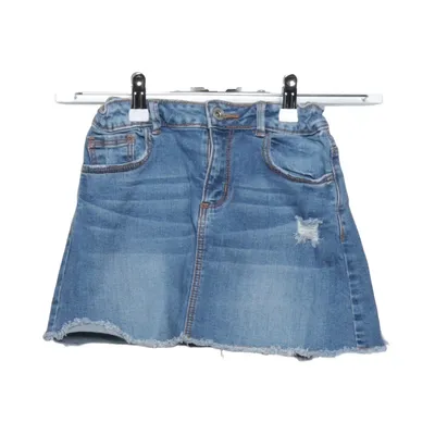 Jeanskjol (Blå) från Zara Kids Denim Collection Bomull, Elastan, Polyester