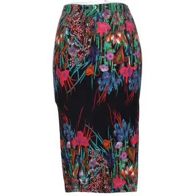 Rok (Zwart, Meerkleurig) van ASOS Elastaan, Viscose