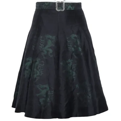 Kjol (Svart, Grön) från Alpin Polyester