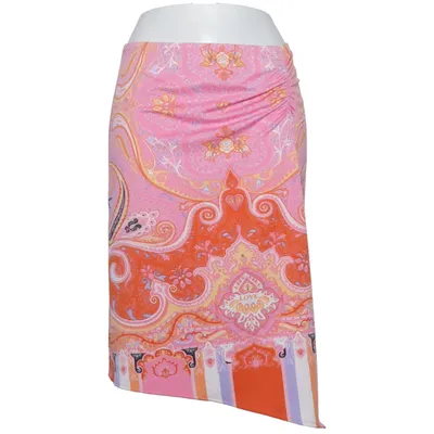Kjol (Rosa, Orange, Flerfärgad) från Steffen Schraut Elastan, Polyester