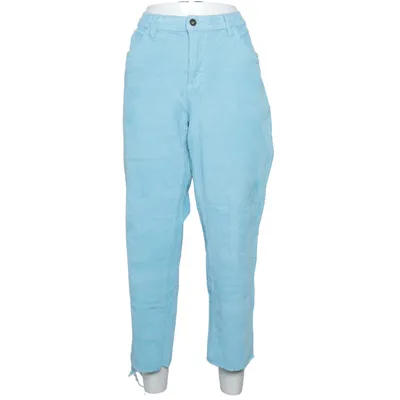 Corduroy pants (Blue) from Cotton Cotton, Elastane