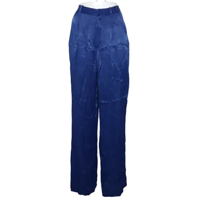 Palazzo pants (Blue) from Zara Viscose