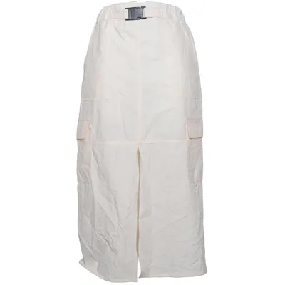 Maxi skirt (Beige) from Enter Cotton, Polyester