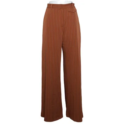 Palazzohose (Braun) von The Ragged Priest Metallfaser, Polyester