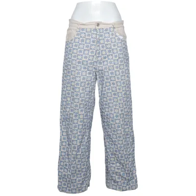 Jeans (Blue, Beige) from Lisa Says Gah