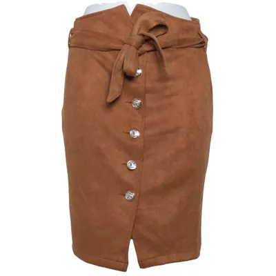 Jupe (Marron) de Only Fashion Élasthane, Polyester