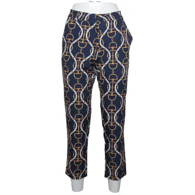 Pants (Blue, Multicolored) from Altamira Elastane, Polyester