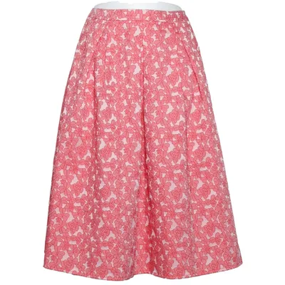 Skirt (Red, White) from Traffic People Cotton, Polyamide, Polyester