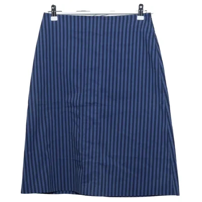 Skirt (Blue) from Rue Blanche Cotton, Elastane, Polyester