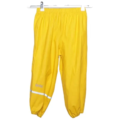 Rain pants (Yellow) from Caretec Polyester, Polyurethane