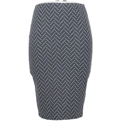 Rok (Zwart, Wit) van Top Secret Elastaan, Polyester