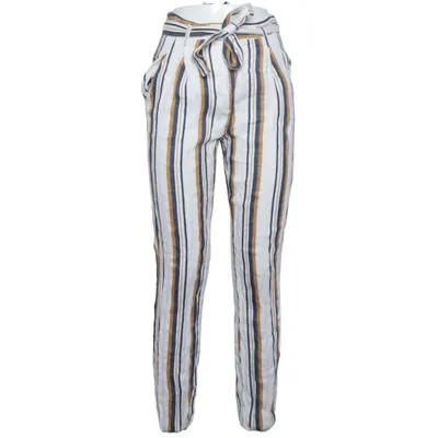 Pants (White, Blue, Brown) from La Petite Francaise Cotton, Linen
