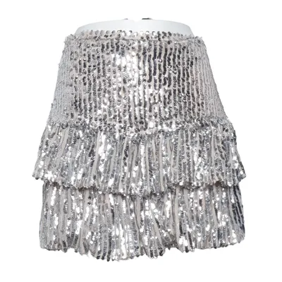 Rok (Zilver) van Loavies Polyamide, Polyester