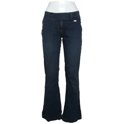 Jeans (Blue) from Indigo Cotton, Elastane