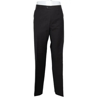 Kostuumbroek (Bruin) van Park Avenue Viscose, Wol