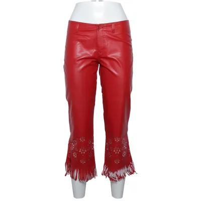 Broek (Rood) van Take Two Katoen, Polyurethaan