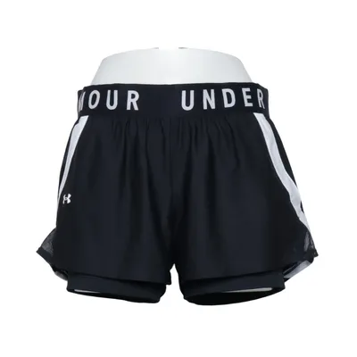 Sports shorts (Black, White) from Under Armour Polyester