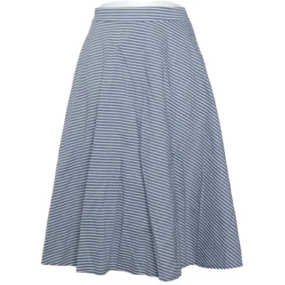 Skirt (Blue, White) from Poetry Cotton