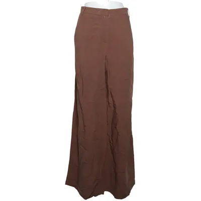 Broek (Bruin) van 8pm Linnen, Viscose
