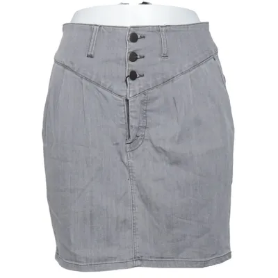 Denim skirt (Gray) from Vero Moda Jeans Cotton, Elastane