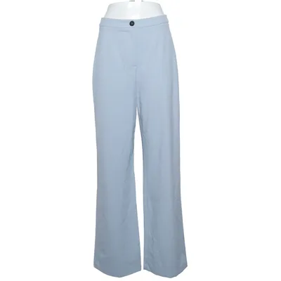 Suit pants (Blue) from Bershka Elastane, Polyester, Viscose