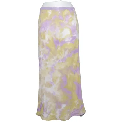 Maxi nederdel (Lilla, Gul, Hvid) fra Storets Polyamid, Polyester
