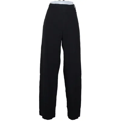 Pants (Black) from Vince Elastane, Linen, Viscose