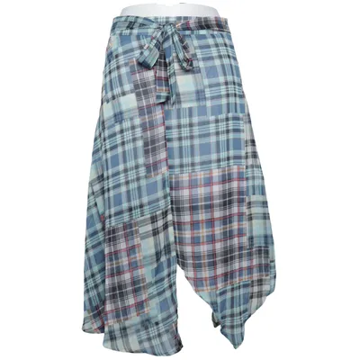 Nederdel (Blå, Flerfarvet) fra Top Secret Viscose