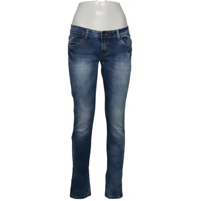 Jeans (Blå) från Smiling Bomull, Elastan, Polyester, Viskos