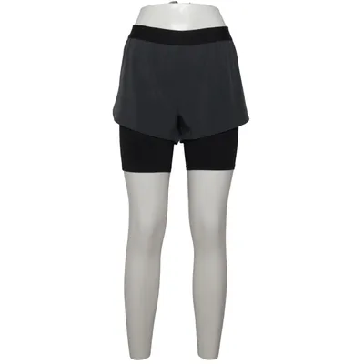 Sports shorts (Gray, Black) from H&M Sport Elastane, Polyester