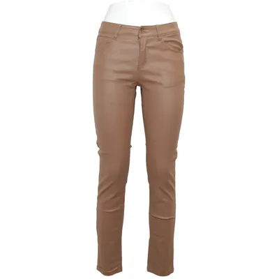Broek (Beige) van Onado Katoen, Elastaan, Polyester