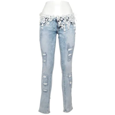 Jeans (Blå) fra Best Emilie Bomuld, Elastan, Polyester