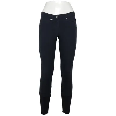 Pantalon d'équitation (Bleu) de CRW Classic Riding Wear Coton, Élasthane, Nylon, Polyuréthane