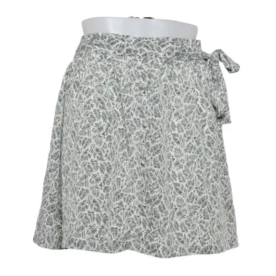 Wrap skirt (White, Green) from Lovie&Co Elastane, Polyester