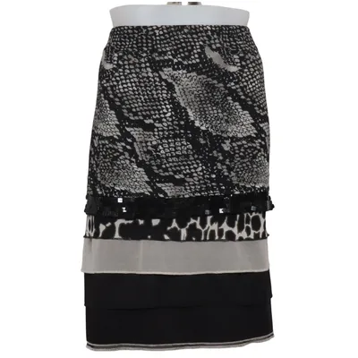 Jupe (Noir, Blanc) de Heine Polyester