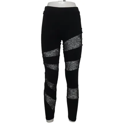 Legging (Noir) de Gothicana by EMP Coton, Élasthane, Polyamide