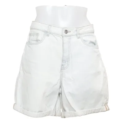 Short en jean (Blanc) de Denim 1982 Coton
