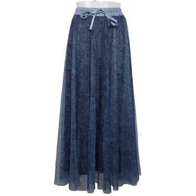 Tyllkjol (Blå) från More & More Polyester