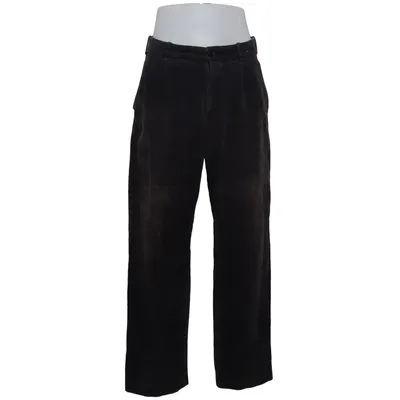 Pantalon en velours (Gris) de Uniqlo Coton, Élasthane, Polyester