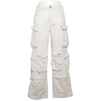 Cargo broek (Beige) van Stradivarius Katoen