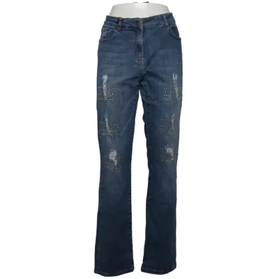 Jeans (Blå) från Aprico Bomull, Elastan, Polyester
