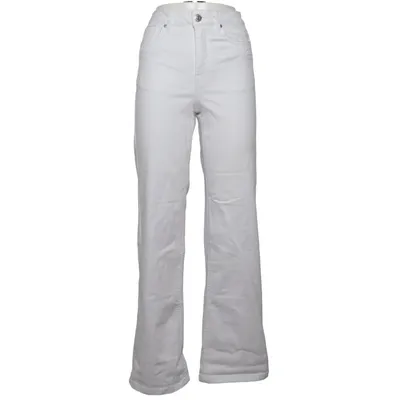 Jean (Blanc) de Page One Coton, Élasthane