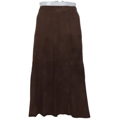 Kjol (Brun) från Arma Skinn, Polyester