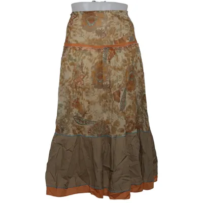 Maxi skirt (Beige, Multicolored) from Hirsch Silk