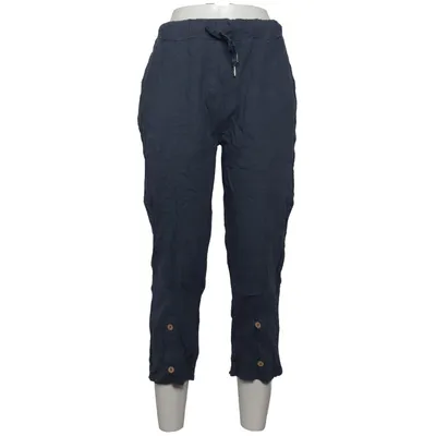 Pants (Blue) from Fashion Highlight Linen, Viscose