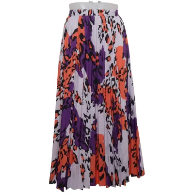 Maxi rok (Lila, Oranje, Wit) van Kata Polyester