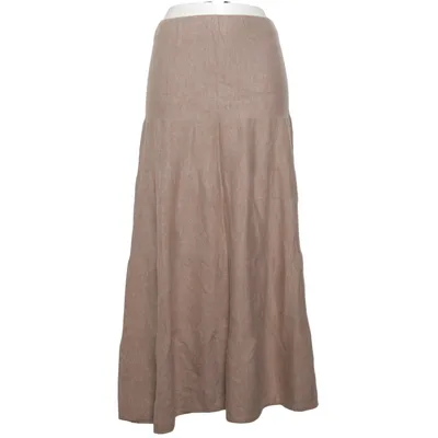Maxi skirt (Beige) from Exquiss's Polyamide, Polyester, Viscose