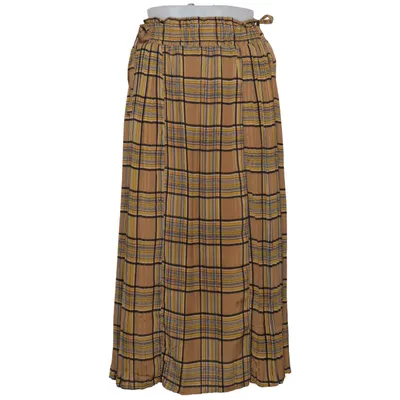 Jupe (Beige, Jaune, Noir) de Wiya Polyester