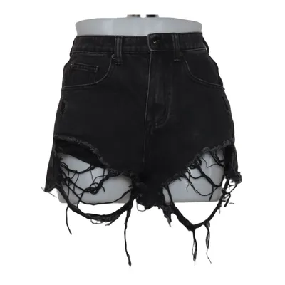 Jeansshorts (Svart) från Momokrom Bomull, Polyester